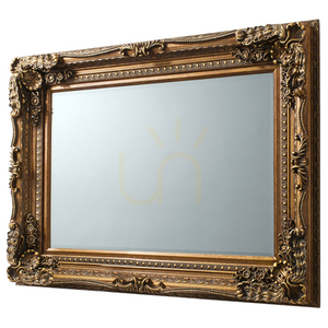 Oglindă de perete Gallery Direct Louis Gold aurie 120x89,5 cm 5055299450048 small 0