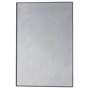 Oglindă Gallery Direct Hurston neagră cu ramă metalică 60x90 cm 5055999244886 small 0