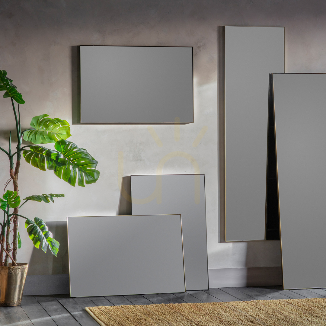 previzualizare Oglindă dreptunghiulară Gallery Direct Hurston șampanie 60x90 cm 5059413256622 Oglindă dreptunghiulară Gallery Direct Hurston șampanie 60x90 cm 5059413256622