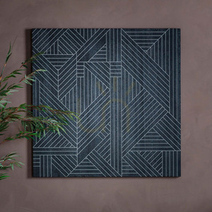 Artă murală Gallery Direct Kakuda negru MDF 100x100 cm 5059413411625 1 Artă murală Gallery Direct Kakuda negru MDF 100x100 cm 5059413411625 small 1