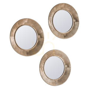 Oglindă rotundă aurie Gallery Direct Knowle Trio 51x51 cm 5055999237970 0 Oglindă rotundă aurie Gallery Direct Knowle Trio 51x51 cm 5055999237970 small 0