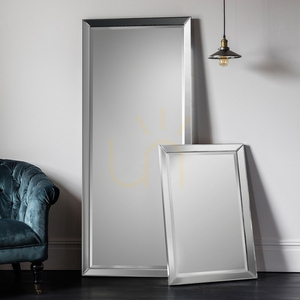 Oglindă de podea Gallery Direct Luna Leaner argintie 178x78 cm 5055299428771 small 1