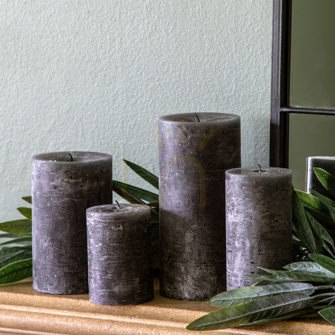 previzualizare Lumânare stâlp Gallery Direct Rustic Slate ardezie 90x90x140 mm 5059413757013 Lumânare stâlp Gallery Direct Rustic Slate ardezie 90x90x140 mm 5059413757013