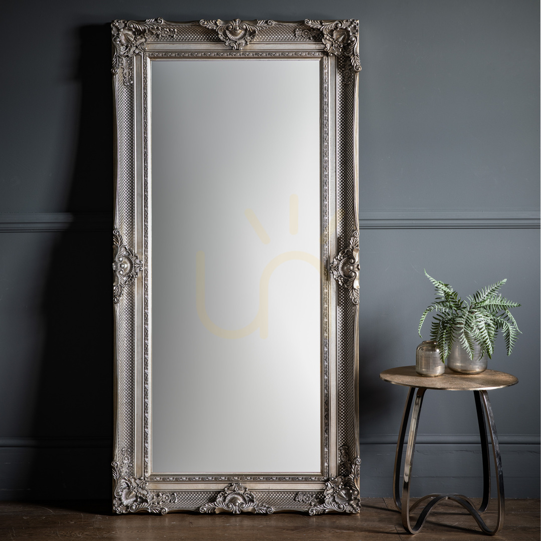 Verifica Oglindă de podea Gallery Direct Valois argintie 184,5x99 cm 5055299423288 Oglindă de podea Gallery Direct Valois argintie 184,5x99 cm 5055299423288