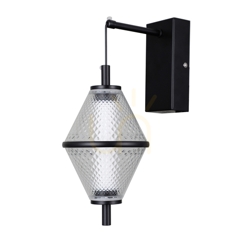 Verifica Lampă de perete LED Italux Fuente neagră 5W 3000K WL-34395-1-BK