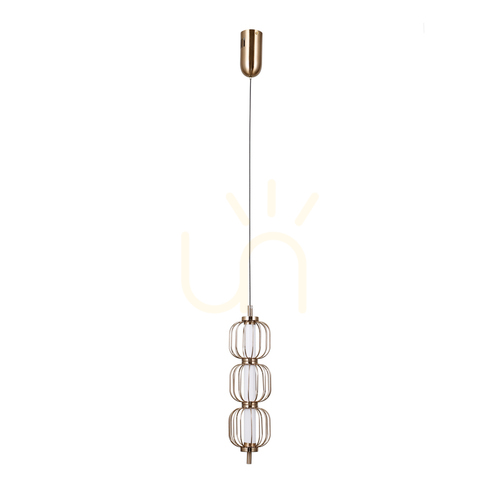 Verifica Pendul Italux Pedro LED 3x12W aur 3000K PND-34405-3V-HBR