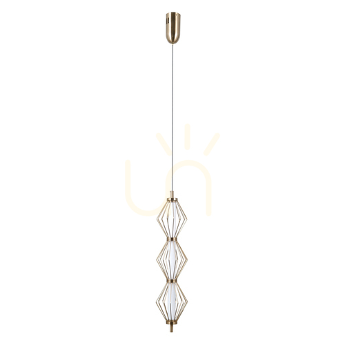 Verifica Lampă suspendată Italux Gold Sevil LED 3 puncte 15W 3000K PND-34403-3V-HBR