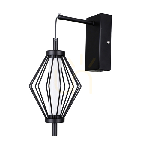 Verifica Lampă de perete Italux Sevil LED negru-crom mat 5W 3000K WL-34403-1-BK