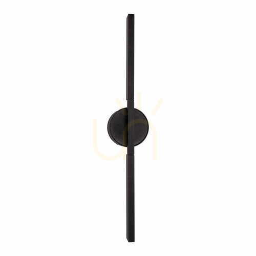 Verifica Lampă de perete LED Max Light Merano II W0348 negru 45 cm 10W