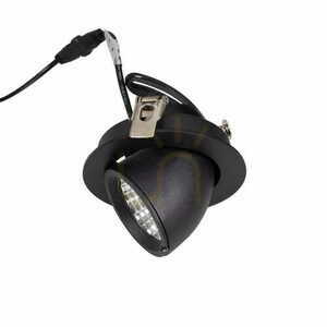 Corp de iluminat încastrat Max Light Rubio H0133 LED 10W 3000K negru 9 cm small 5