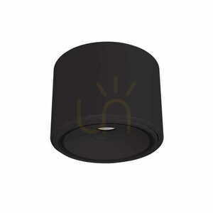 Plafonieră Max Light Vector C0266 LED 10W neagră 11,5 cm aluminiu small 1