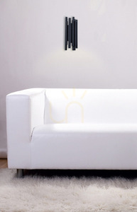 Lampă de perete Max Light Organic negru LED 8W dimabilă W0286D small 1