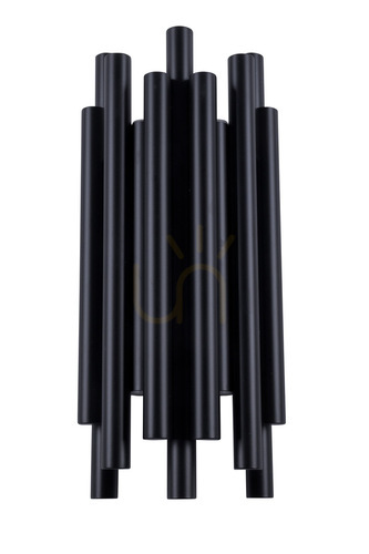 Verifica Lampă de perete Max Light Organic negru LED 8W dimabilă W0286D