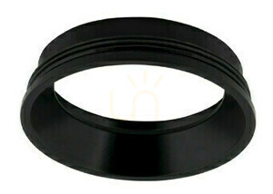 Inel decorativ plafon Max Light TUB aluminiu negru RC0155/C0156 BLACK small 1
