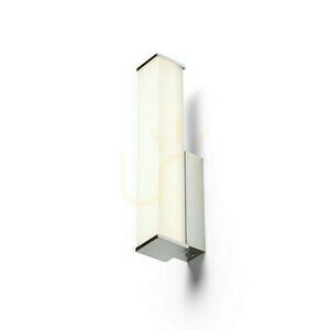 Lampă de perete Allan lampă de perete crom 230 V Led 7 W Ip44 3000 K 1 Lampă de perete Allan lampă de perete crom 230 V Led 7 W Ip44 3000 K small 1