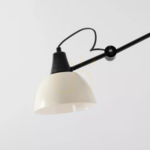Verifica Lampă de perete reglabilă Aldex AIDA negru lucios cu abajur crem 17 cm 1141C3_9