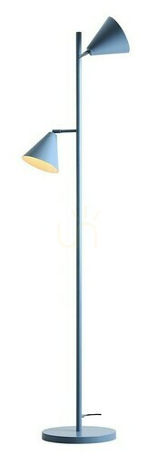 Verifica Lampă de perete Aldex Form 2 albastru prăfuit metal 2x16 cm 1108A16_2