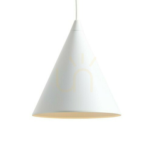 Verifica Lampă suspendată Aldex Form White 24 cm metal 1108G