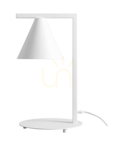 Verifica Lampă de birou Aldex Form alb metal 40 cm 1108B