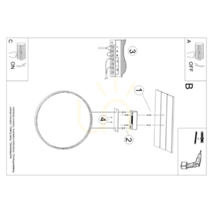 RIO 110 bej LED 4000K lampă suspendată small 10