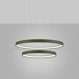 RIO 2 55/78 verde măslin LED 4000K candelabru small 2