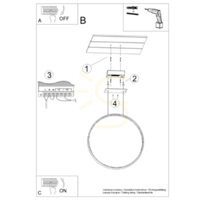 RIO 55 verde măslin LED 4000K lampă suspendată small 10