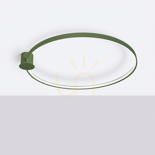 Verifica Plafond RIO 110 verde măsliniu LED 3000K