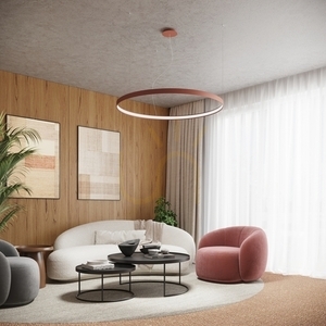 RIO 55 roșu ocru LED 3000K candelabru small 12