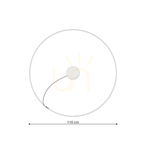 RIO 110 roșu ocru LED 3000K candelabru small 8