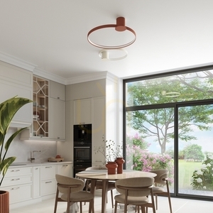 Plafond RIO 55 roșu ocru LED 3000K small 13