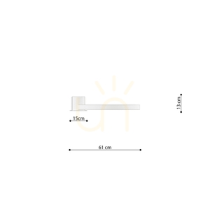 Plafond RIO 55 roșu ocru LED 3000K small 8