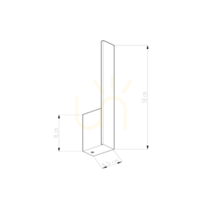Aplică liniară LAHTI 50 bej LED 9W 1170lm 3000K CRI90 lumină difuză THORO small 6