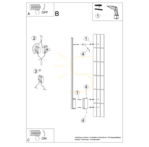LAGOM 120 aur LED lampă de perete 3000K small 8