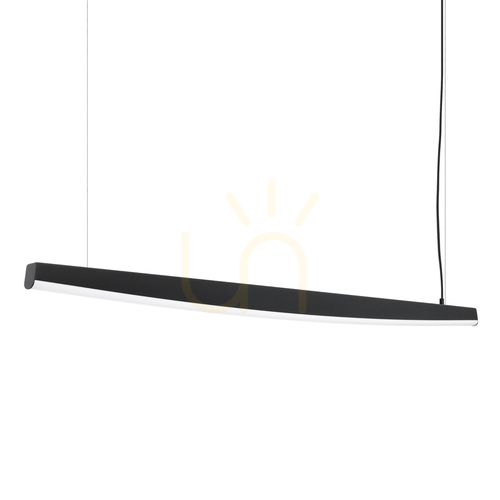 Verifica JORUN 150 negru LED 4000K lampă suspendată