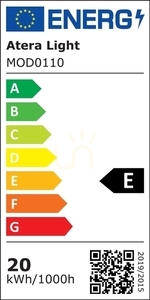 Aplică LED BORGEN cu decor de stejar 3000K – THORO small 11