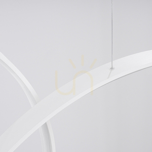 RIO 5 55/55/78/110/110 LED alb 4000K lampă suspendată small 5