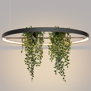 RIO BIO 110 negru LED 3000K candelabru small 8