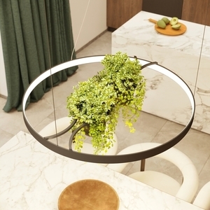 RIO BIO 110 negru LED 4000K candelabru small 14
