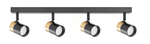 Verifica Zuma Line FORI OB-2204BD-4-BK GU10 negru