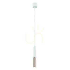 Lampă suspendată Slimi S Open Design Highlights alb cupru G9 1200 mm small 0