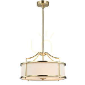 Pendant Stanza Open Design Highlights alb crem aur satinat metal sticlă 3xE27 small 0
