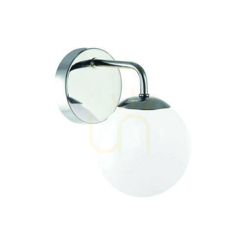 Verifica Lampă de perete Bao Open Design Highlights alb crom IP44 G9 190 mm metal sticlă
