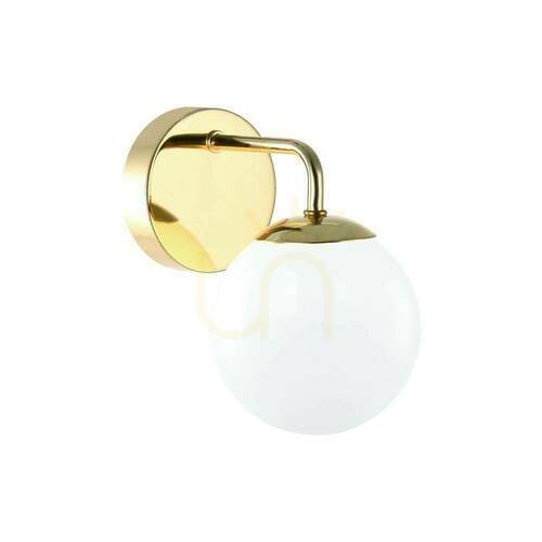 Verifica Lampă de perete Bao Open Design Highlights alb auriu IP44 G9 190x180 mm