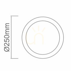 Lampă de perete LED Belli Open Design Highlights IP44 alb crom 6W 250mm small 4
