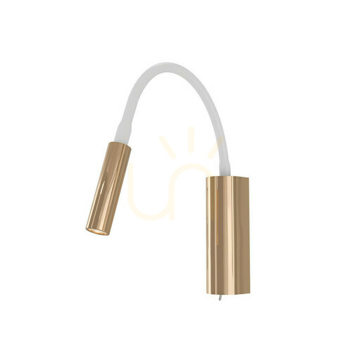 Verifica Lampă de perete LED Nuto Open Design Highlights alb auriu 3W 3000K IP20