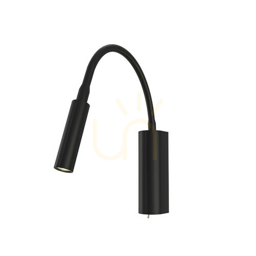Verifica Lampă de perete LED Nuto Black Open Design Highlights 3W 3000K IP20 Metal Silicon