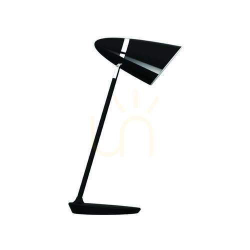 Verifica Lampă de birou Elmo Open Design Highlights crom negru mat metal E27 462 mm