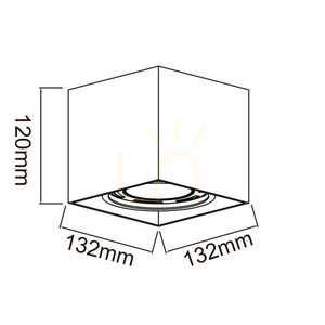 Lampă de tavan Open Design Highlights Cardi crom negru mat GU10 aluminiu metal 1 bec small 2