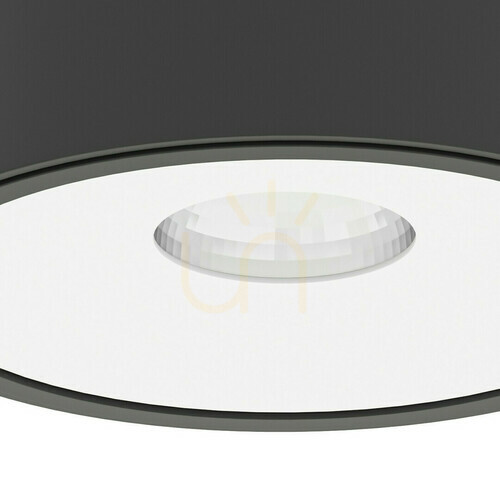 Verifica Lumină încastrată Neo Open Design Highlights alb negru mat aluminiu GU10 IP20 117 mm