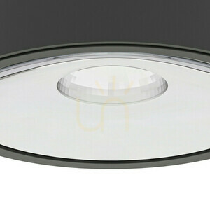 Lumină încastrată GU10 Neo Open Design Highlights crom negru mat 117 mm алюminiu small 1